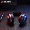 Dareu EH469 Wired Headset With Noise Cancelling, RGB Lights & Microphone Headphones, Microphone Headphone Usb