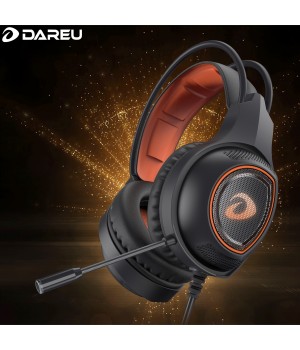 DAREU 3.5mm Gaming Headset For PC, PS4, PS5, Laptop, Xbox One, Mac, IPad, Switch Games, Computer Game Gamer Over Ear Flexible Microphone Volume Control With Mic