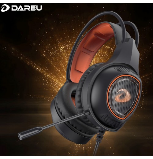 DAREU 3.5mm Gaming Headset For PC, PS4, PS5, Laptop, Xbox One, Mac, IPad, Switch Games, Computer Game Gamer Over Ear Flexible Microphone Volume Control With Mic