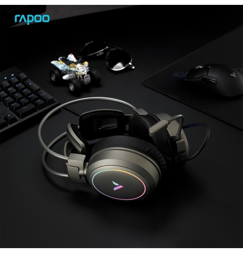 Esports Gaming Headset 7.1 Virtual Surround Sound Gamer Earphones Voice Control With USB Wired Microphone Headphone RGB Backlight Noise-cancelling Dsign