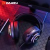 Dareu EH469 Wired Headset With Noise Cancelling, RGB Lights & Microphone Headphones, Microphone Headphone Usb