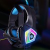 Gaming Headset With Mic For Xbox One PS4 PS5 PC Switch Tablet, Gaming Headset Xbox One With Stereo Surround Sound & LED Light Noise Cancelling Over Ear Headphones